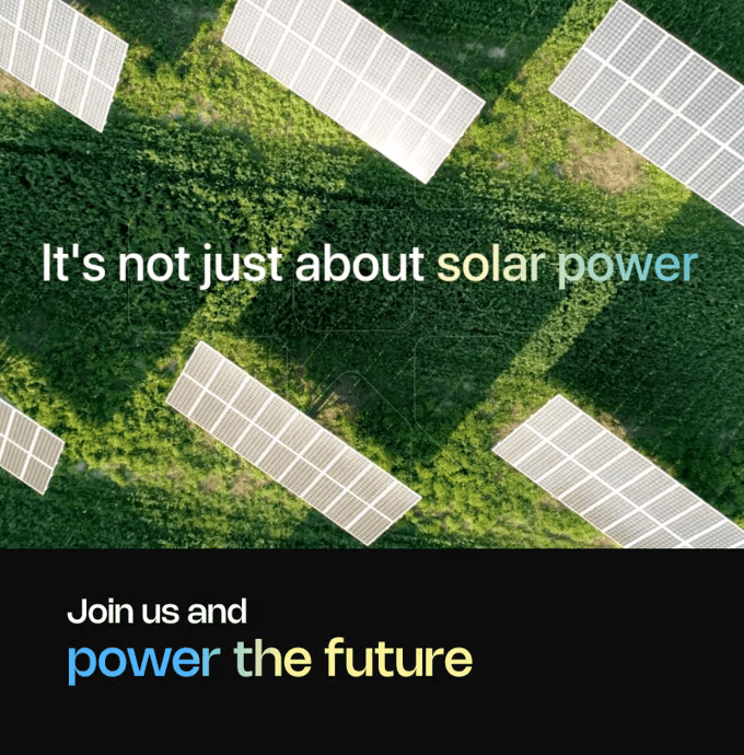 Join us and power the future