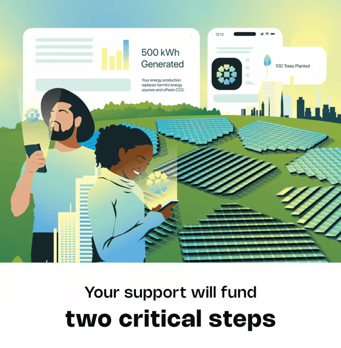 Your support will fund two critical steps